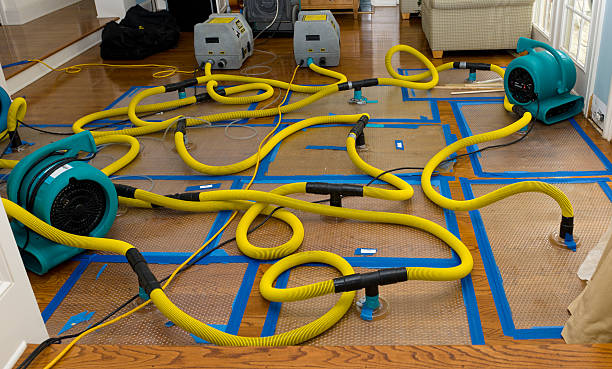 Professional Water Extraction technician working in Pearl River, NY